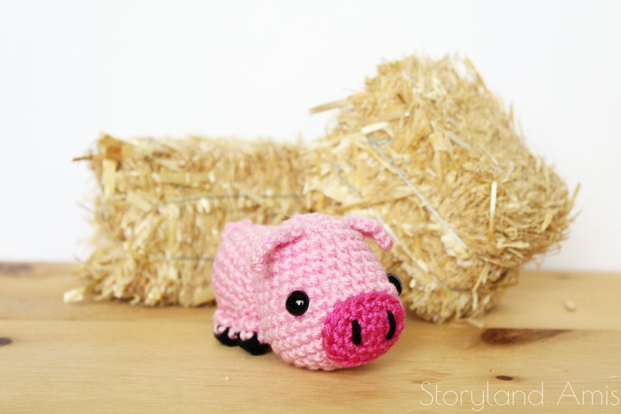 Free Pattern: Baby Pig Farm Animal