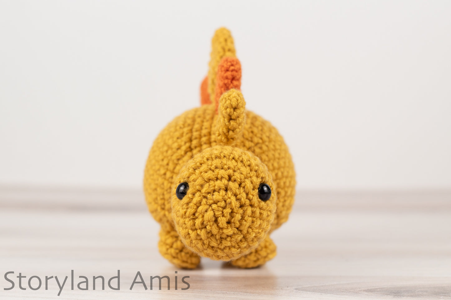 Crochet PATTERN: Sammy the Stegosaurus Dinosaur Amigurumi