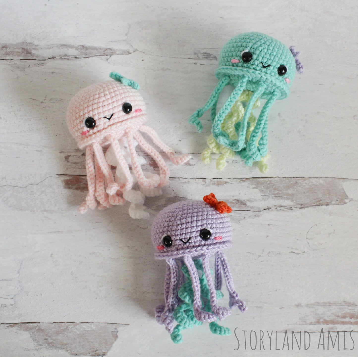 PATTERN Mochi the Jellyfish Amigurumi