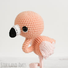 Crochet PATTERN: Penny the Flamingo Amigurumi
