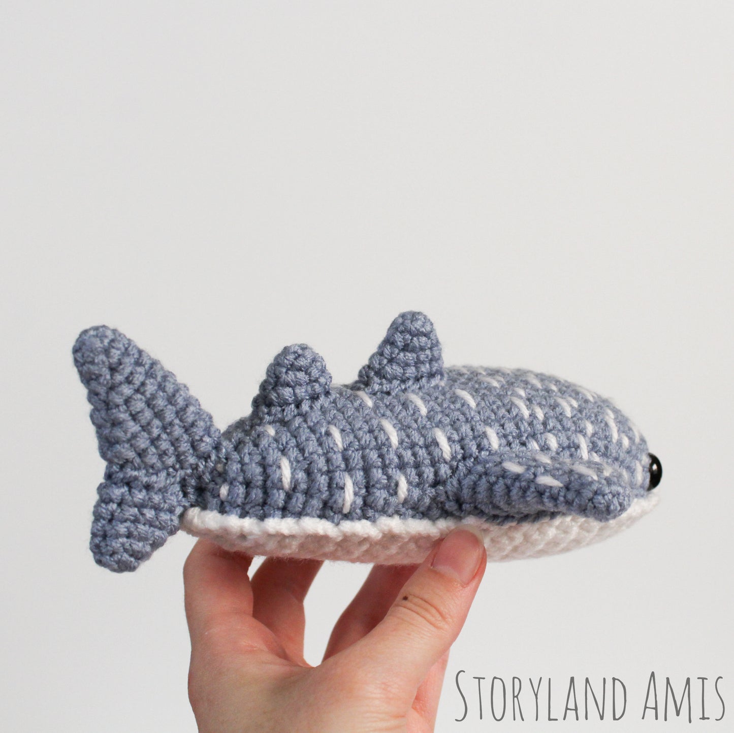 Crochet PATTERN: Jonah the Whale Shark Amigurumi