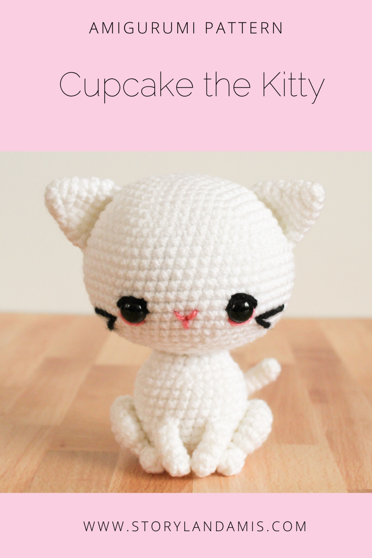 PATTERN Cupcake the Kitty Cat Amigurumi