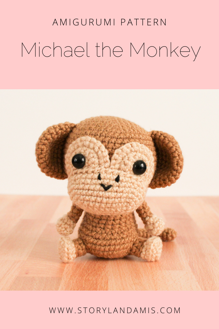PATTERN Michael the Monkey Amigurumi