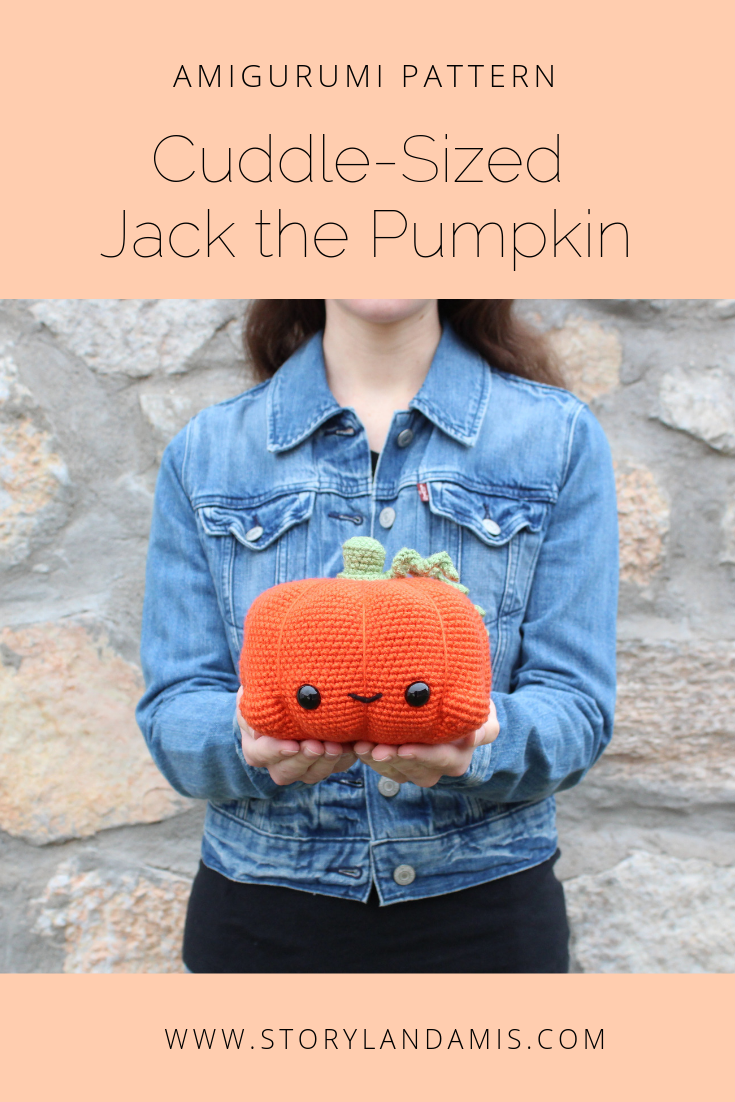 PATTERN Jack the Cuddle-Sized Pumpkin Amigurumi