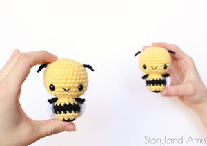 Free Amigurumi Bumble Bee Pattern-Storyland Amis