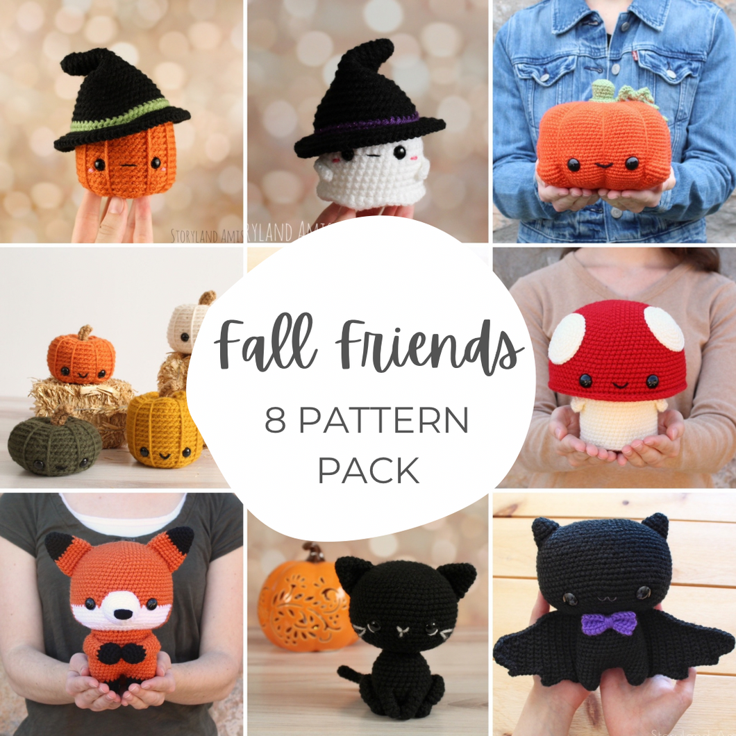 8 PATTERN Pack: Fall Friends