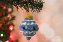 Amigurumi PATTERN: Vintage Christmas Ball Ornament Crochet Tutorial