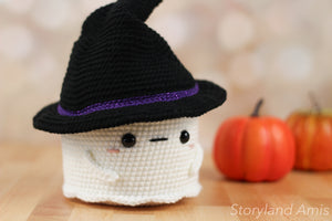 Amigurumi PATTERN Cuddle-Sized Ghost Crochet Tutorial