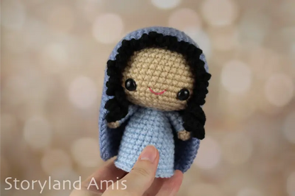 PATTERN Amigurumi Nativity Set With Mary, Joseph, & Baby Jesus