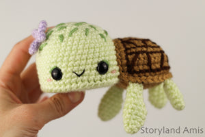 Crochet PATTERN: Sandy the Sea Turtle Amigurumi