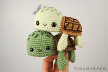 Crochet PATTERN: Sandy the Sea Turtle Amigurumi