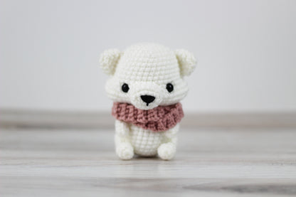 Amigurumi PATTERN: Paddy the Baby Polar Bear Crochet Tutorial