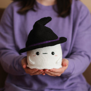 Amigurumi PATTERN Cuddle-Sized Ghost Crochet Tutorial