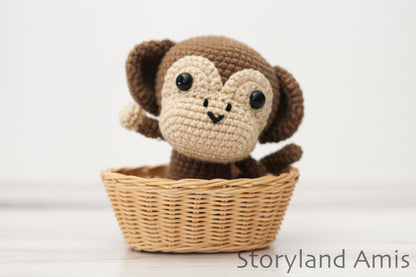 PATTERN Michael the Monkey Amigurumi