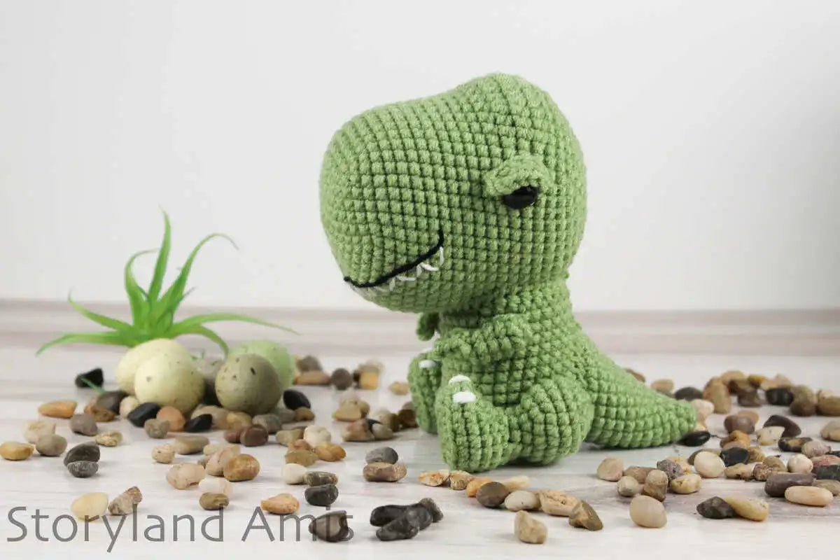 Dinosaur Amigurumi Pattern Bundle - 3 PDFs