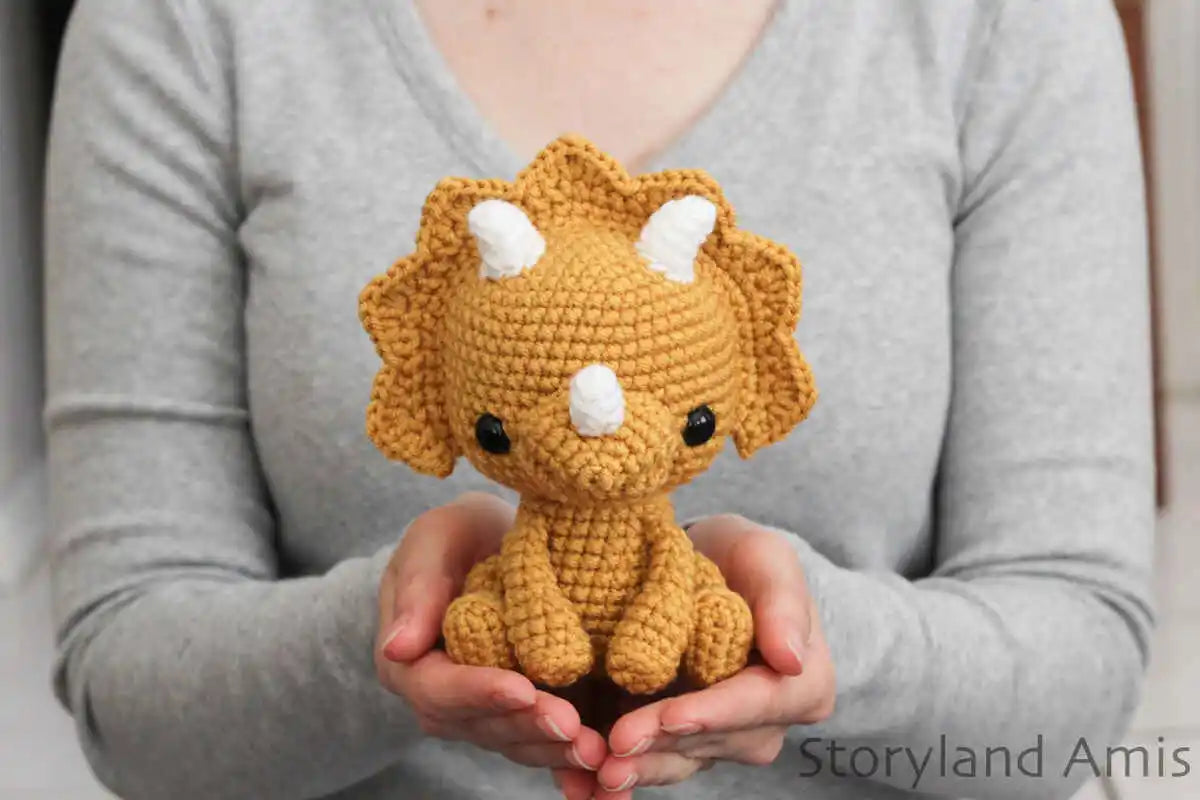 Dinosaur Amigurumi Pattern Bundle - 3 PDFs