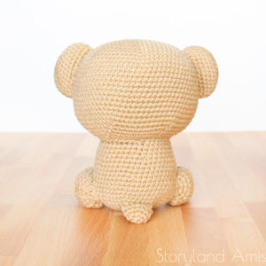 Cuddle-Sized Tristan the Teddy Bear Amigurumi Plush (Ready-To-Ship)