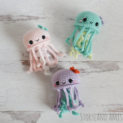 5 PATTERN Pack: Sea Animals Crochet Bundle
