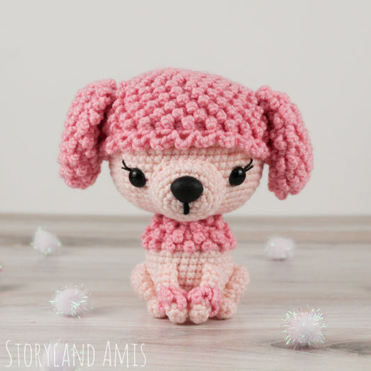 Crochet PATTERN Polly the Poodle Amigurumi