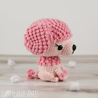 Crochet PATTERN Polly the Poodle Amigurumi