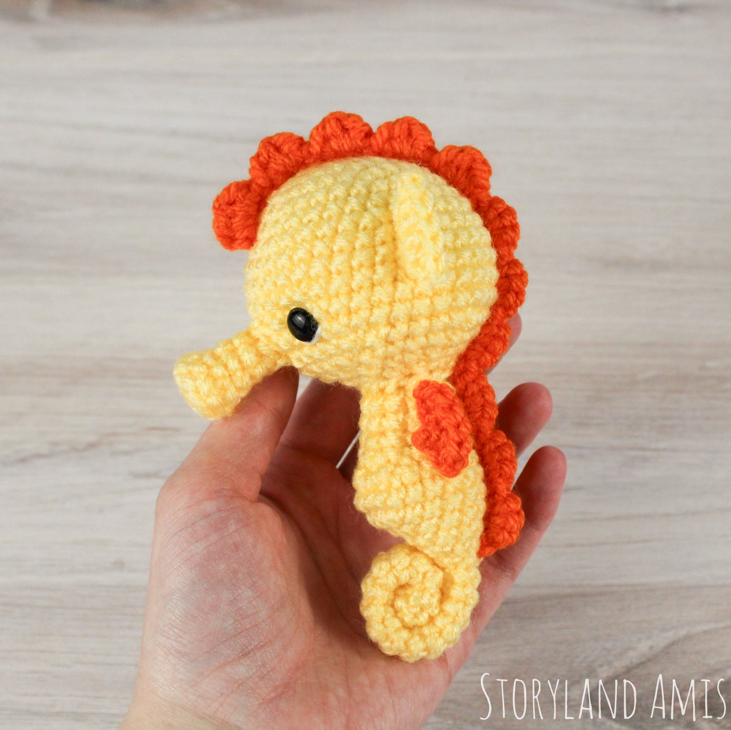 Crochet PATTERN Snorkel the Seahorse Amigurumi