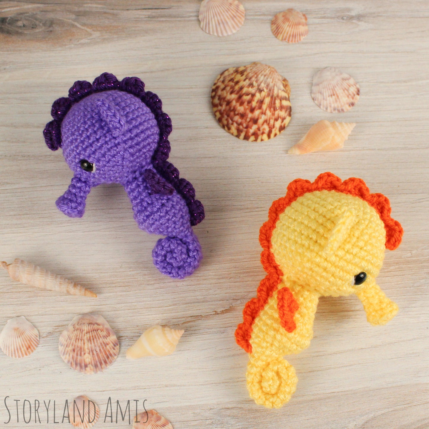 Crochet PATTERN Snorkel the Seahorse Amigurumi