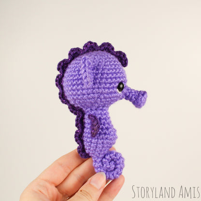 Crochet PATTERN Snorkel the Seahorse Amigurumi
