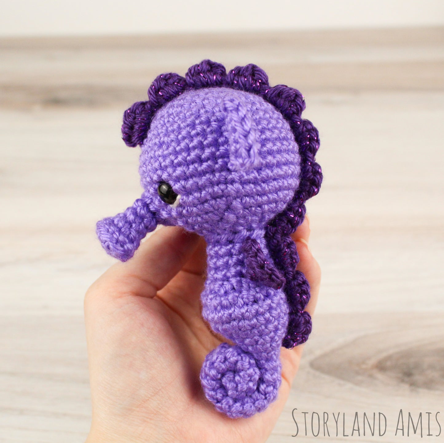 Crochet PATTERN Snorkel the Seahorse Amigurumi