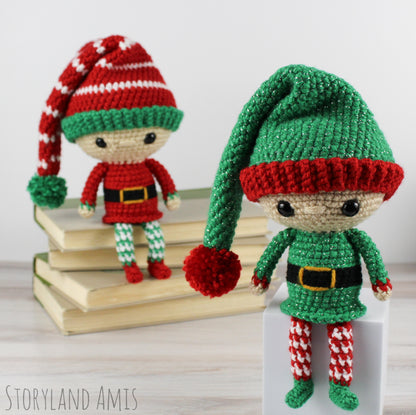 Crochet PATTERN Jingle the Elf Amigurumi