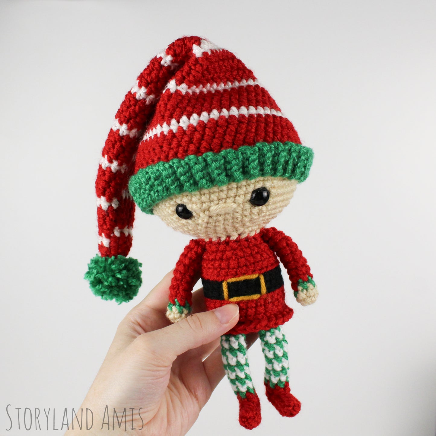 Crochet PATTERN Jingle the Elf Amigurumi