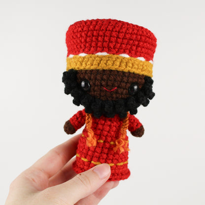 Crochet PATTERN Three Wisemen Amigurumi Nativity Set