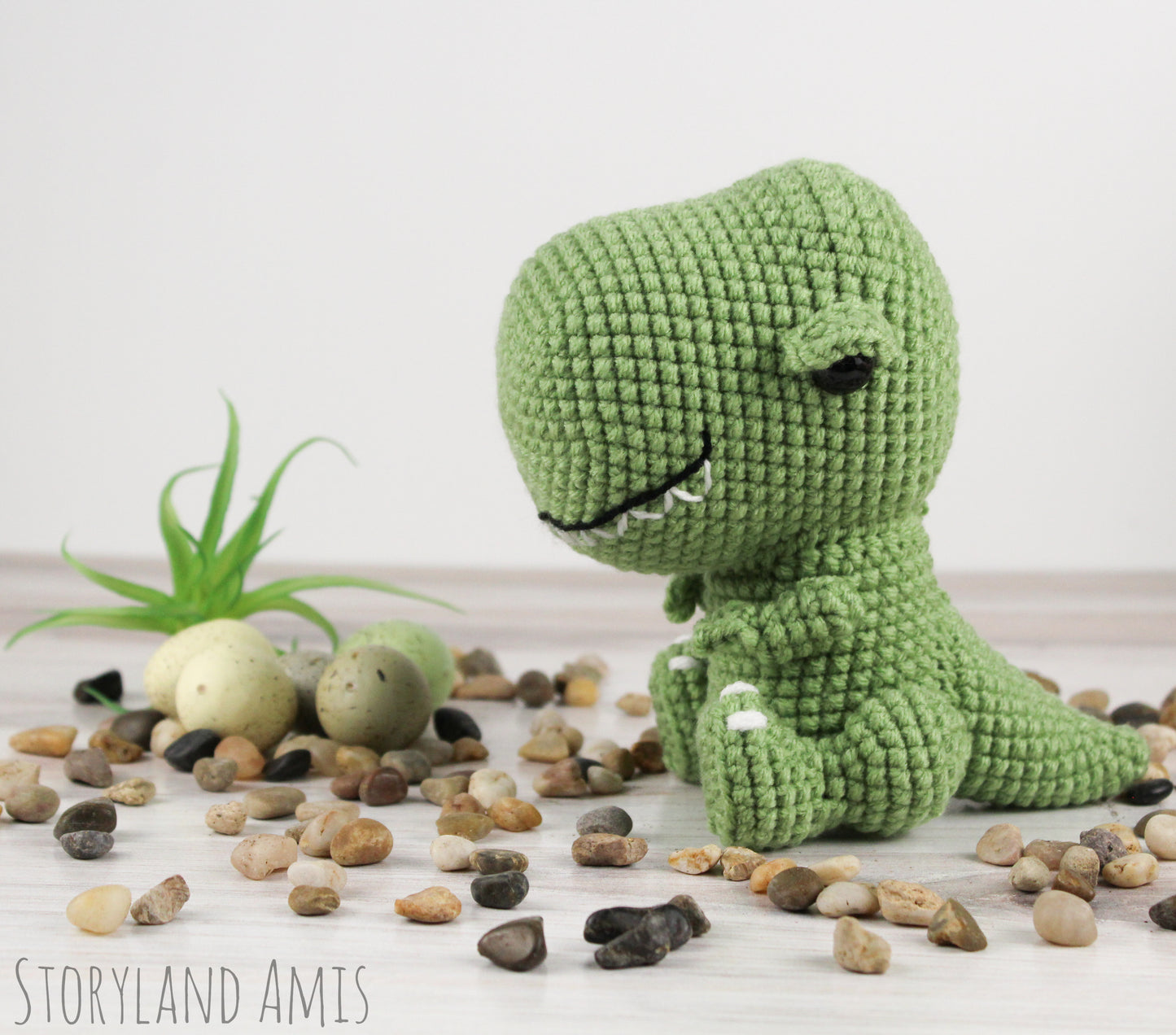 Crochet PATTERN Troy the T-Rex Amigurumi