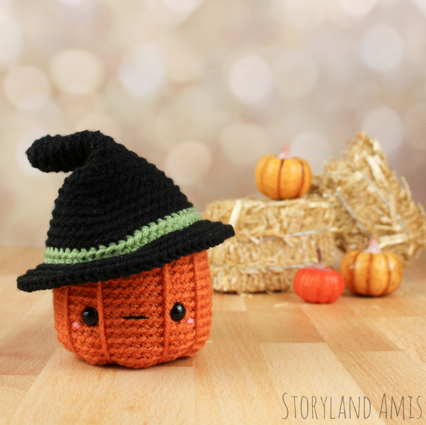Crochet PATTERN Jimmy the Baby Pumpkin Amigurumi