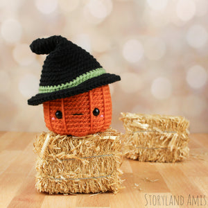 Crochet PATTERN Jimmy the Baby Pumpkin Amigurumi