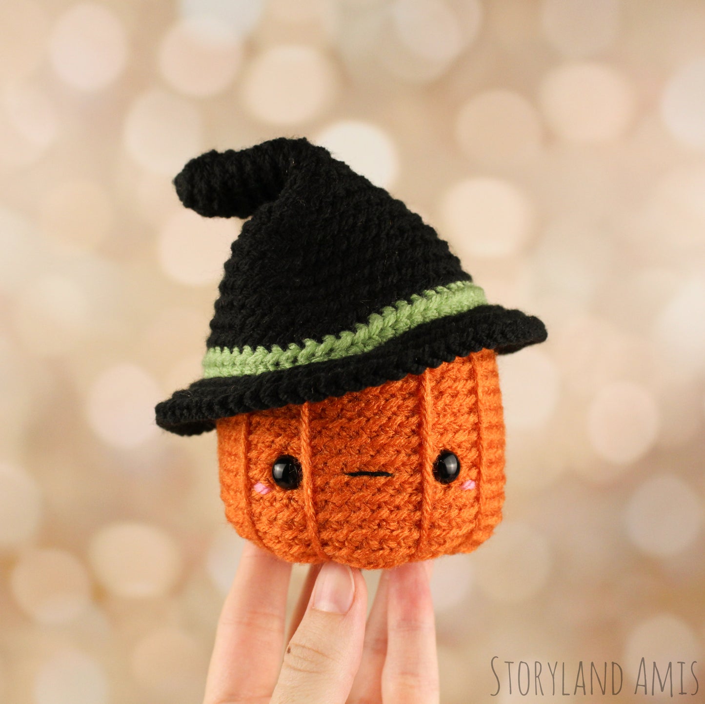 Crochet PATTERN Jimmy the Baby Pumpkin Amigurumi