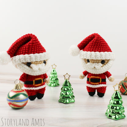 PATTERN Mini Santa Claus Amigurumi