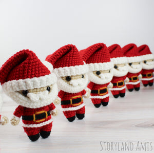 PATTERN Mini Santa Claus Amigurumi
