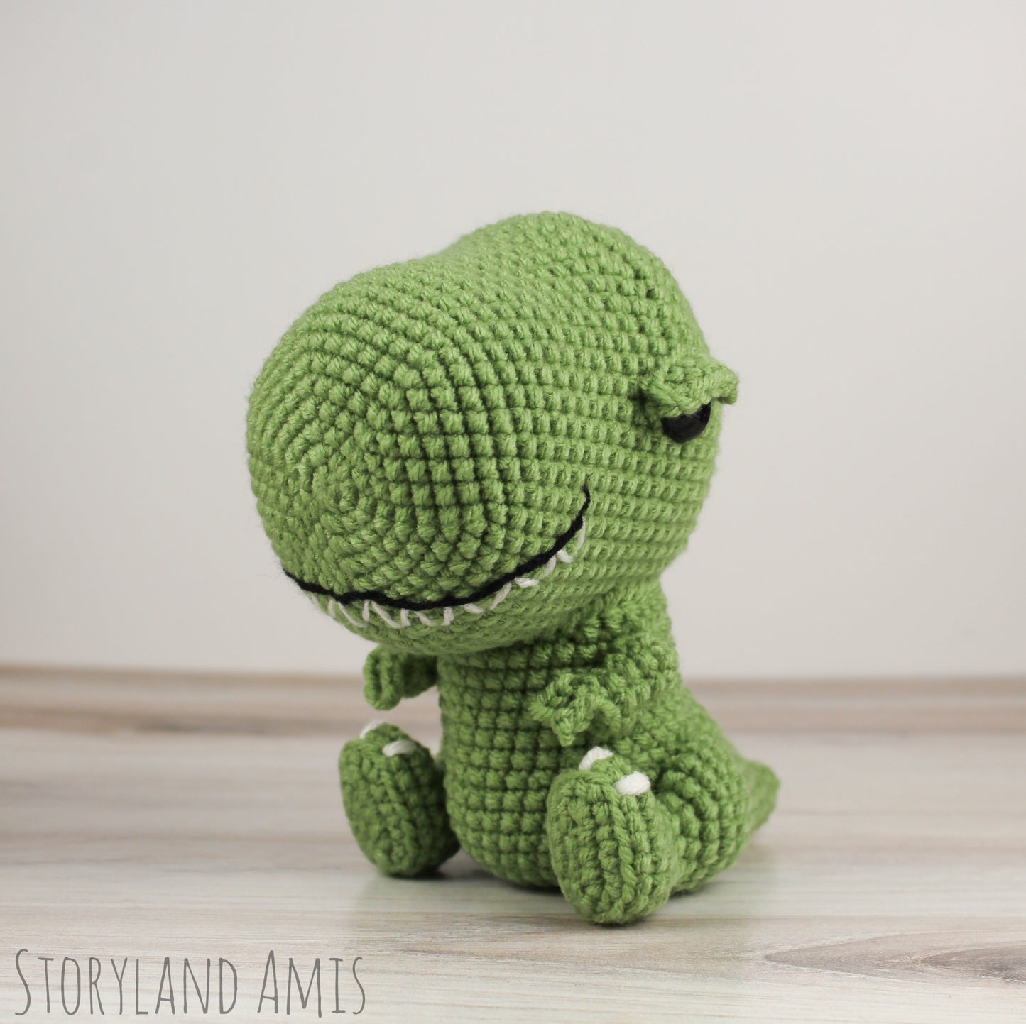 Crochet PATTERN Troy the T-Rex Amigurumi