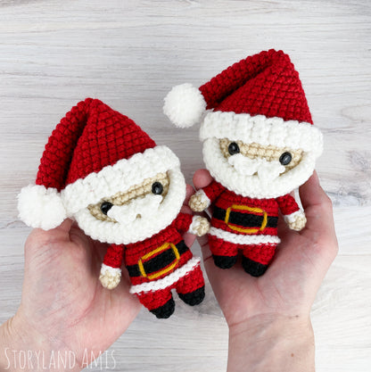 PATTERN Mini Santa Claus Amigurumi