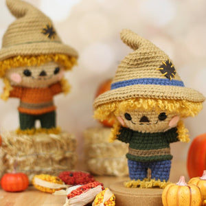 Amigurumi PATTERN Cornelius the Scarecrow Crochet Tutorial