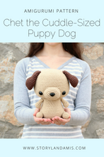 PATTERN Chet the Cuddle-Sized Puppy Dog Amigurumi