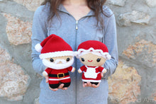 6 PATTERN Cuddle-Sized Christmas Amigurumi Bundle Pack 2