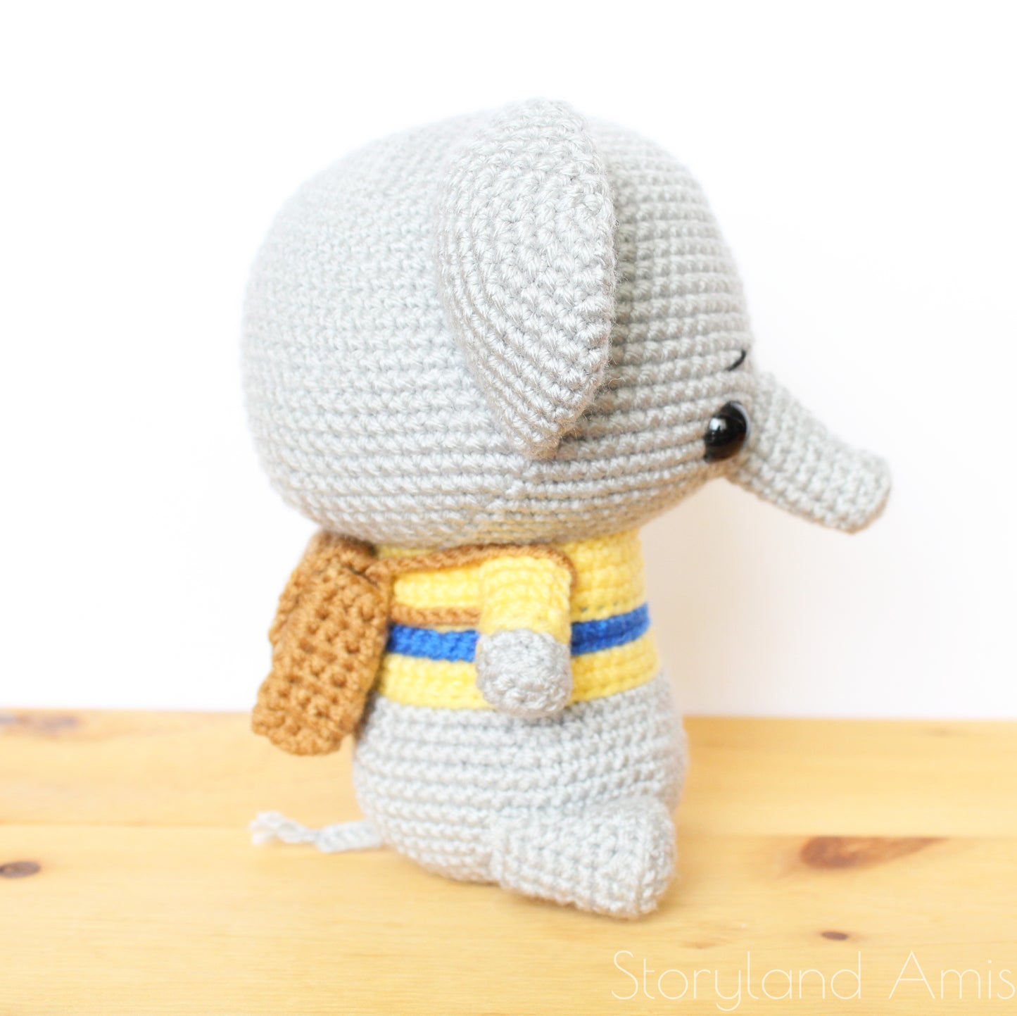 PATTERN Elliot the Cuddle-Sized Elephant Amigurumi