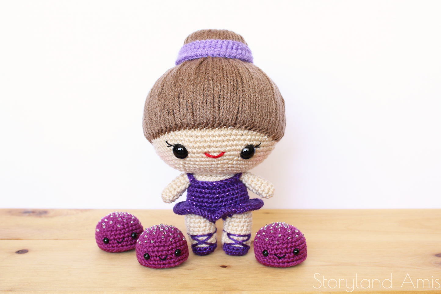 2 PATTERN Pack Cuddle-Sized Nutcracker & Sugar Plum Fairy Amigurumi