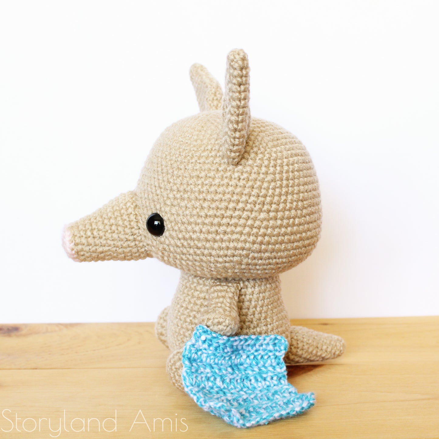PATTERN Andy the Cuddle-Sized Aardvark Amigurumi