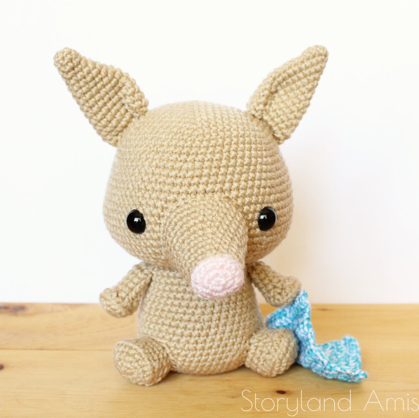 PATTERN Andy the Cuddle-Sized Aardvark Amigurumi