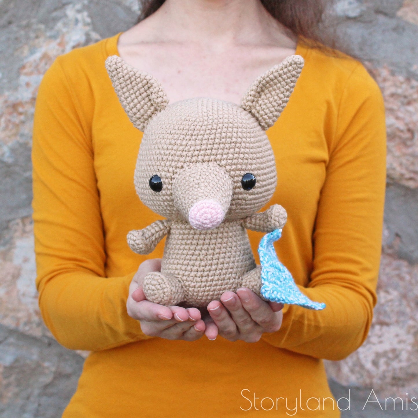 PATTERN Andy the Cuddle-Sized Aardvark Amigurumi
