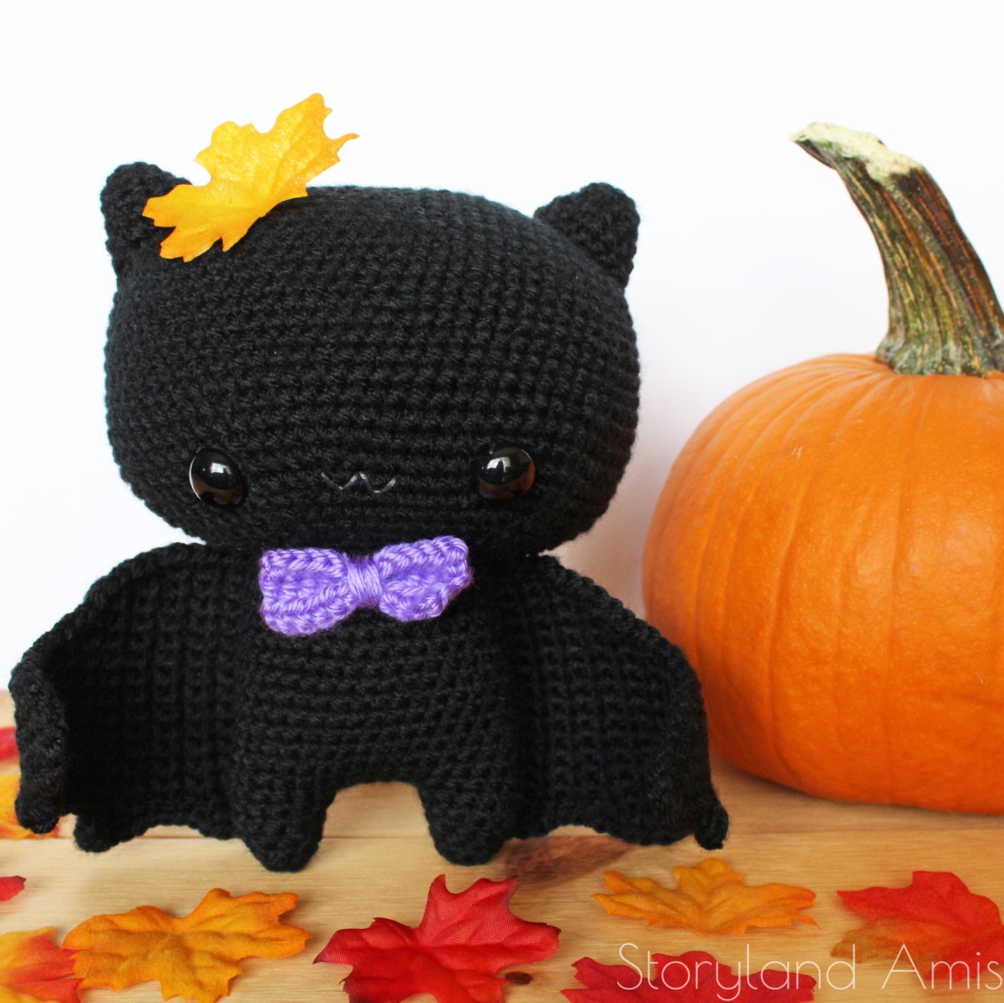 PATTERN Bruce the Cuddle-Sized Bat Amigurumi