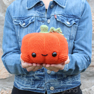 PATTERN Jack the Cuddle-Sized Pumpkin Amigurumi