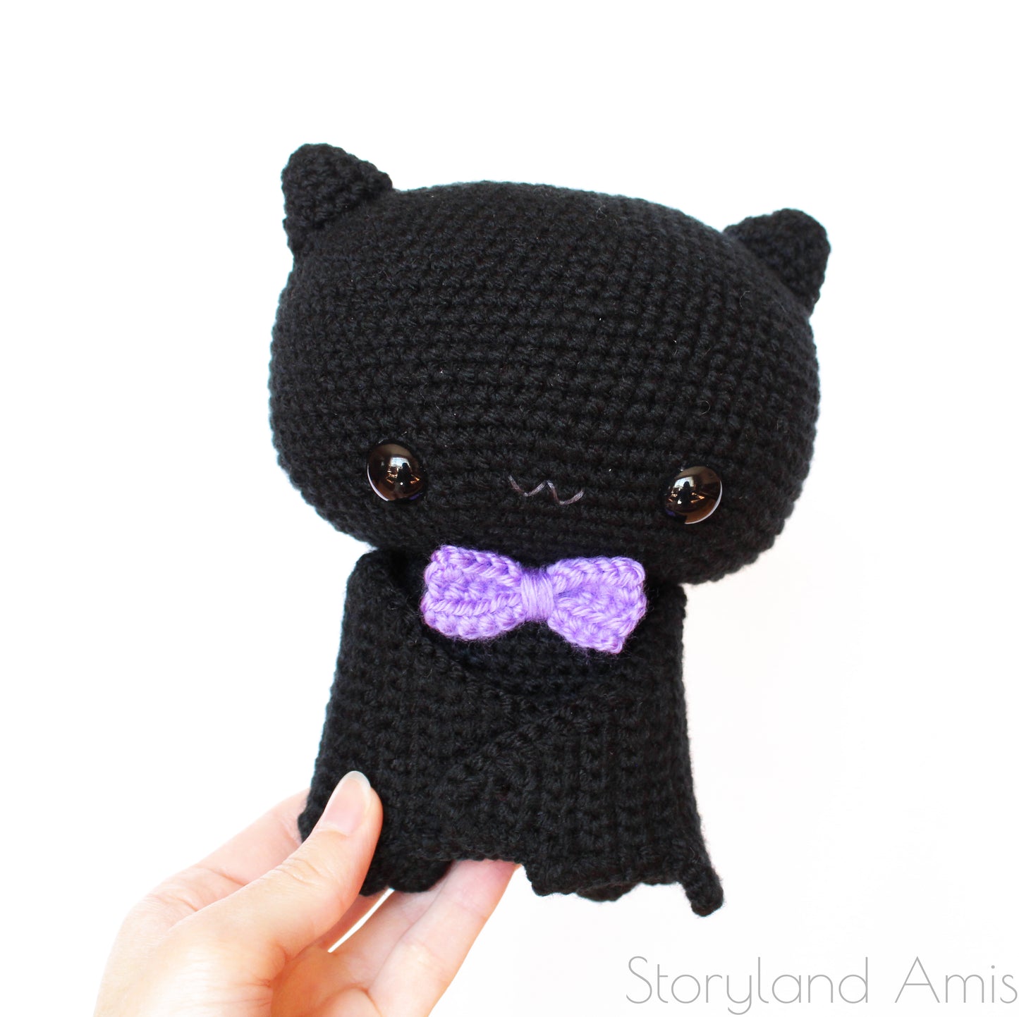 PATTERN Bruce the Cuddle-Sized Bat Amigurumi